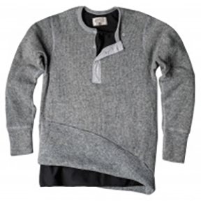 STANFIELD'S 8812 Men's Two-Layer Merino Wool Blend Charcoal