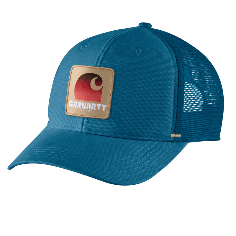 Carhartt Canvas Patch Cap Deep Lagoon 106132