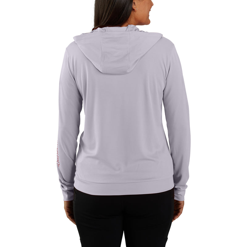 Women's Force Sun Defender™ Relaxed Fit  Hooded Graphic T-Shirt Lilac Haze 106236