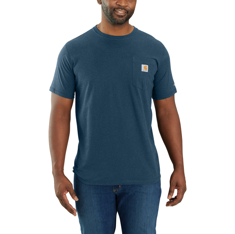 Carhartt Force® Relaxed Fit Short-Sleeve Pocket T-Shirt Deep Lagoon 106652