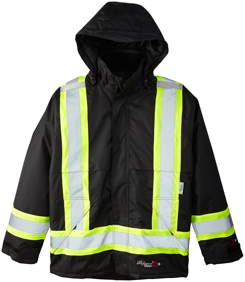 Jacket Hi-Vis Professional® Journeyman 300D Flame Resistant Waterproof Windproof 3907FRWJ