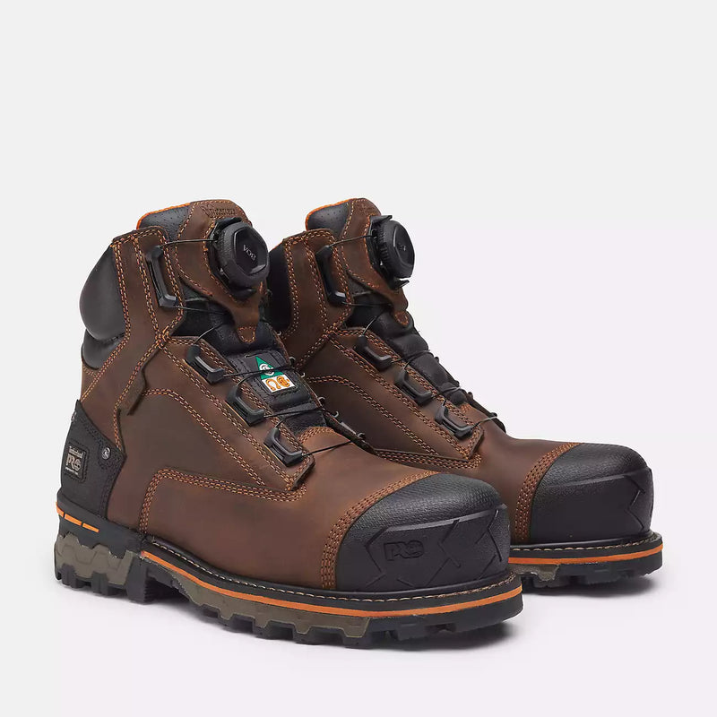 Boot CSA 6" Boondock Brown BOA A66KY