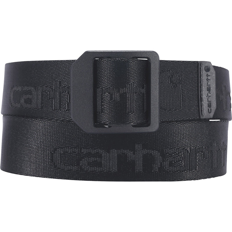 Nylon Webbing Ladder Lock Belt Black A0005768