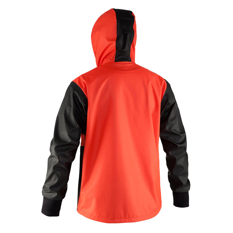 Grundens Neptune Anorak PU Black/Orange 10081