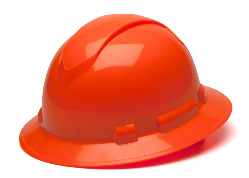 Hard Hat Full Brim Ridgeline Hi-Vis Orange HP54141