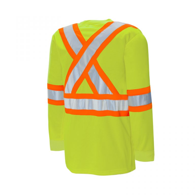 Shirt Long Sleeve Hi-Vis MWK Green TT2Y