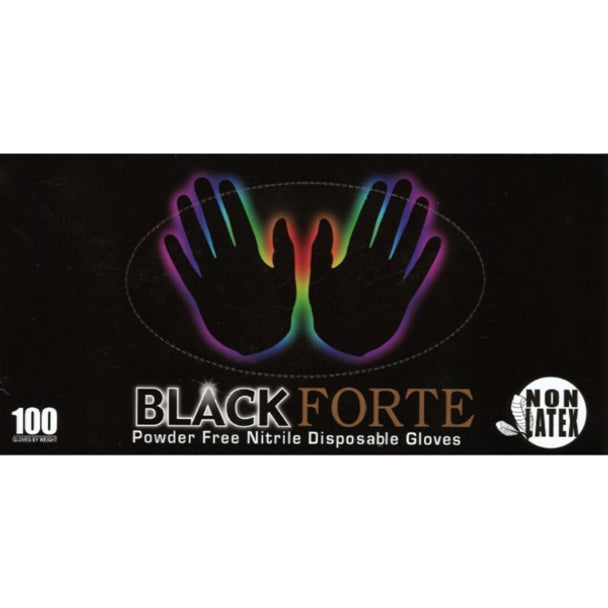 Glove Viking® Black Forte™ Nitrile Disposable 34605