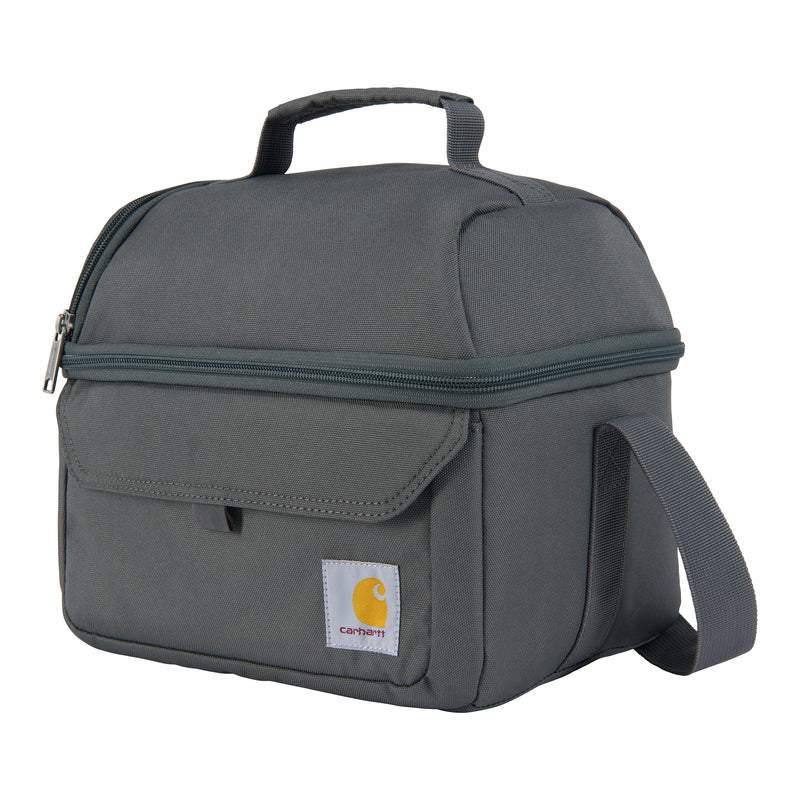 Carhartt Insulated 12 Can Two Compartment Lunch Cooler Gravel B0000546039