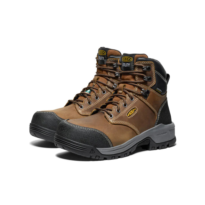 Boot CSA 6" Keen Evanston Women's Bison/Black 1029856